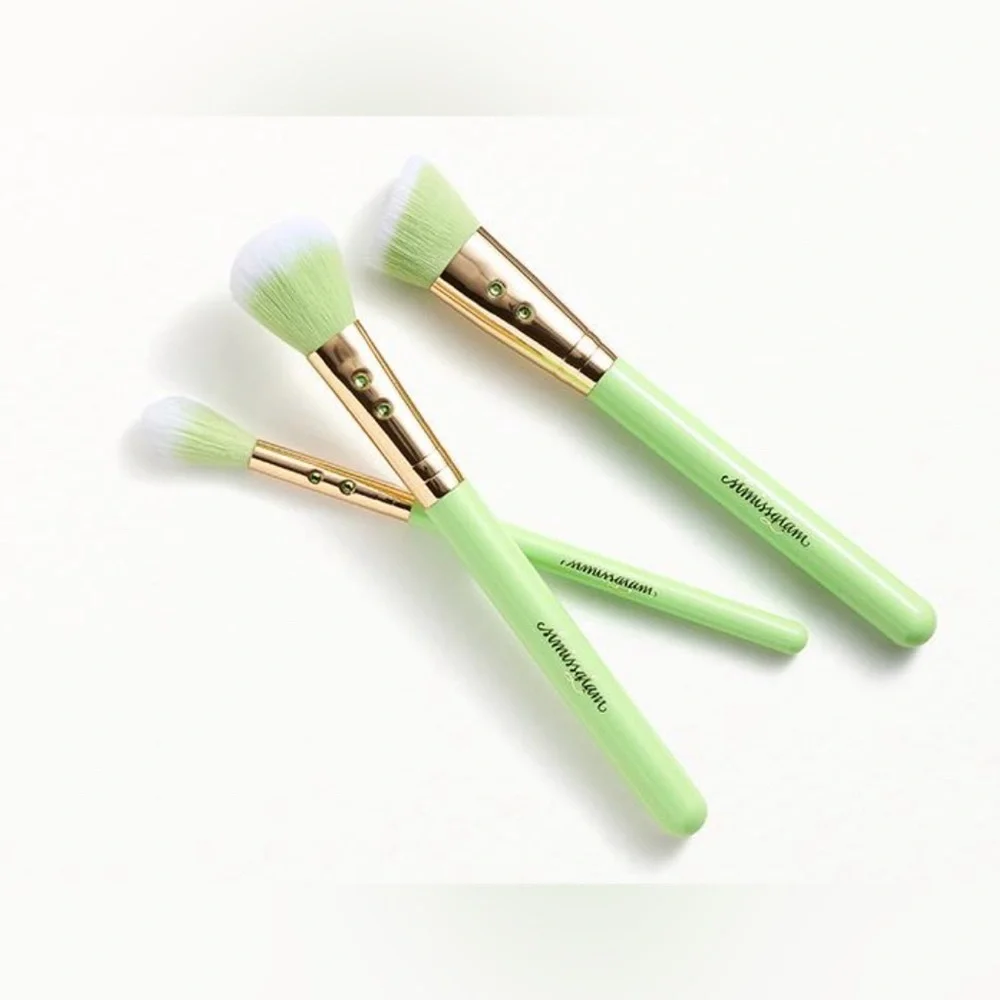 SLMISSGLAM || Green Trio 3-Brush Set ✨NEW W/ TAGS✨